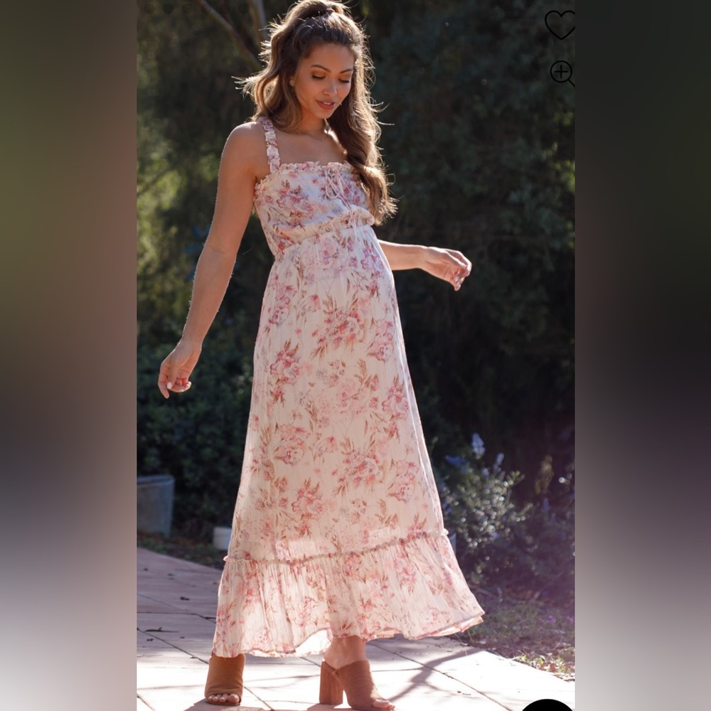Pink Blush maternity dress - NWOT